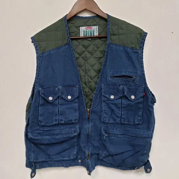 ZINO & JUDY / vintage おお fisherman vest